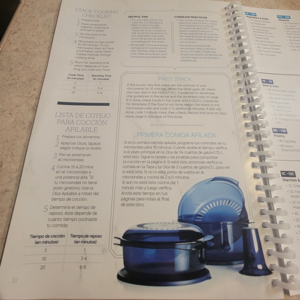 Tupperware Stack Cooker Cookbook - Picture 3 of 6